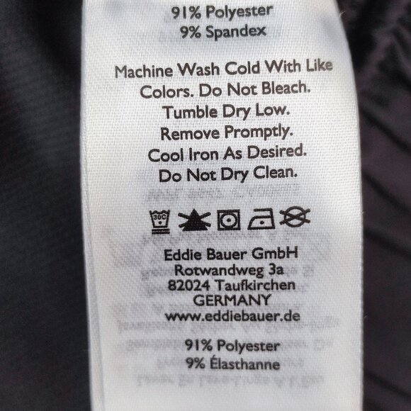 Eddie Bauer Travex Climatrail Outdoor convertible pants black women's size 14 - Picture 7 of 15